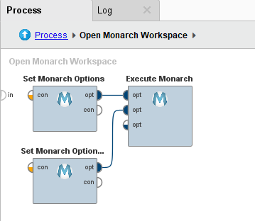 Open Monarch Workspace subprocess