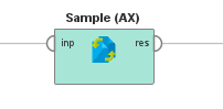 Sample operator