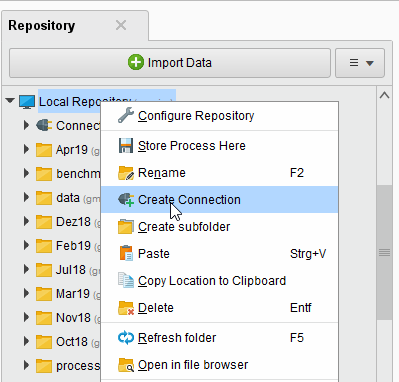 Create Graph Studio connection